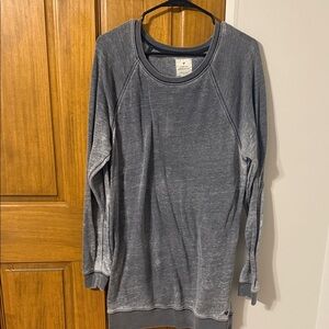 American Eagle Outfitters Dark Gray Crew Neck Sweater